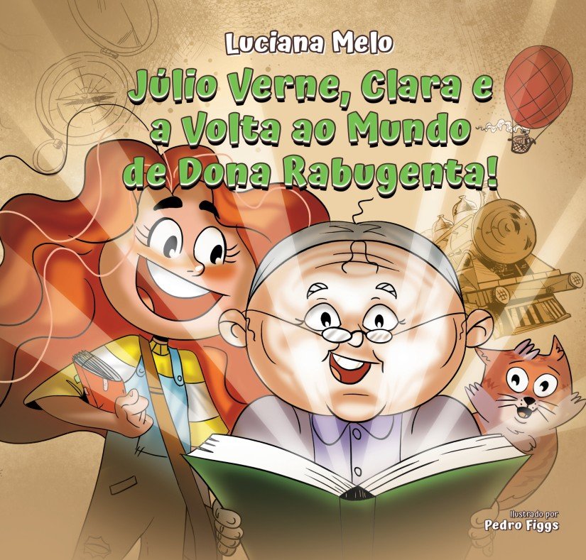 Júlio Verne, Clara e a Volta ao mundo de Dona Rabugenta