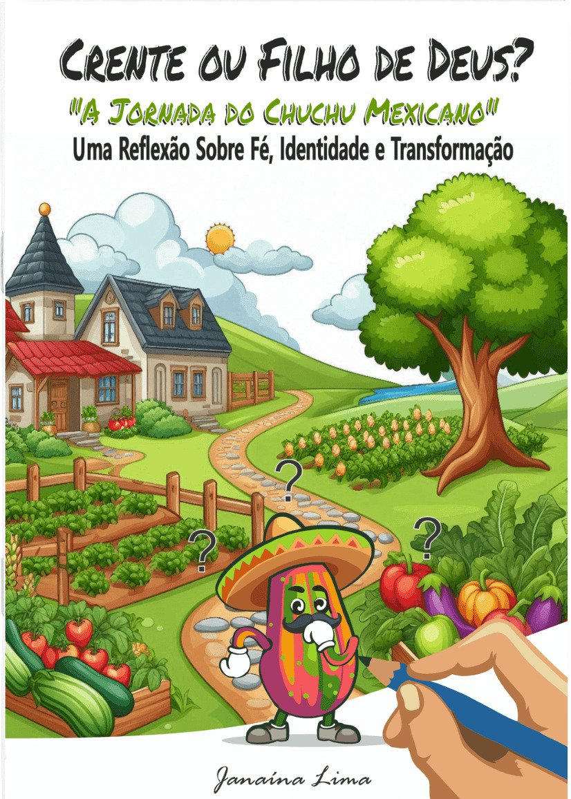 Crente ou Filho de Deus?- A jornada do Chuchu Mexicano- Uma reflexão sobre fé, Identidade e Transformação